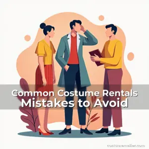Artistic representation for Common Costume Rentals Mistakes to Avoid