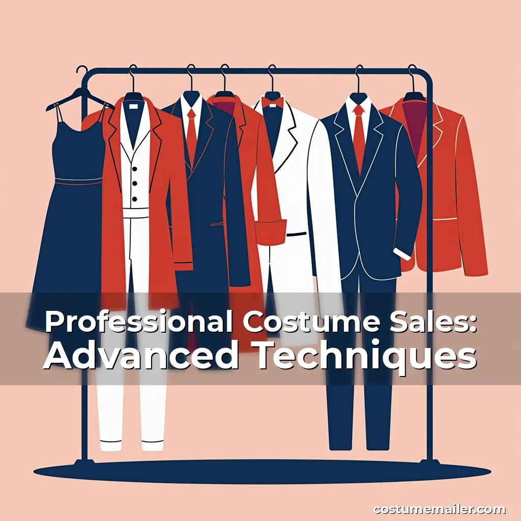 Artistic representation for Professional Costume Sales: Advanced Techniques